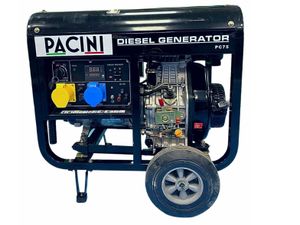 8.0kva Diesel Site Generator  Key or Pull Start - Image 2