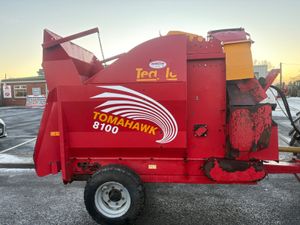 2012 Teagle 8100 Silage Feeder & Straw blower - Image 3