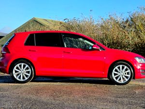2015 VW GOLF 1.4 Petrol Auto Highline Red - Image 4