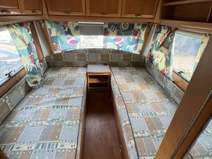 RARE Hymer 4 Berth Fixed Single Beds Caravan - Image 4