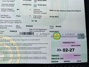 Nissan Micra 2010//NEW NCT//SERVICED== - Image 2