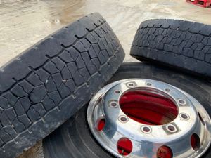 Scania R Series Alcoa Durabright Alloys Tyres. - Image 3