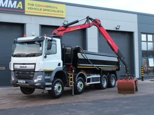 2023 DAF CF 450 8X4 TIPPER GRAB - Image 3