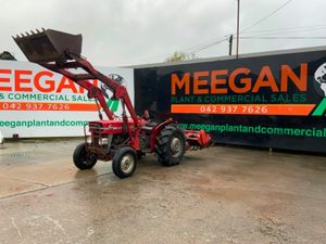 MASSEY FERGUSON MF35.....LOADER & TILLER. - Image 4