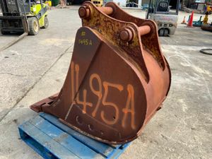 24"  LEMAC DIGGING BUCKET...70mm PINS.......1495A. - Image 4