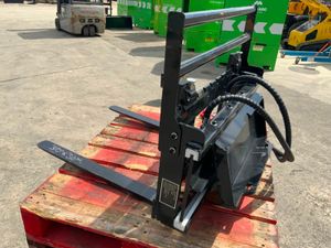 MINI SKID STEER SIDE SHIFT FORK CARRIAGE...338w. - Image 2