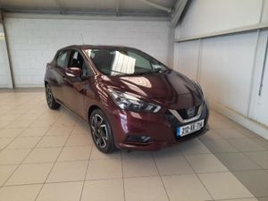 Nissan Micra Hatchback, Petrol, 2021, Burgundy