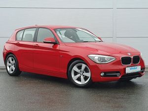 BMW 1-Series Hatchback, Diesel, 2012, Red