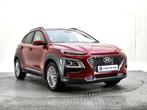 Hyundai Kona Crossover, Petrol, 2019, Red