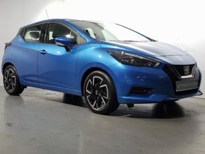 Nissan Micra Hatchback, Petrol, 2021, Blue