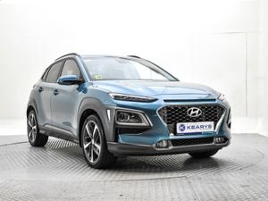 Hyundai Kona Crossover, Petrol, 2019, Blue