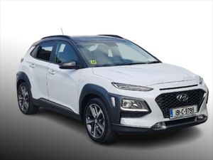 Hyundai Kona MPV, Petrol, 2019, White