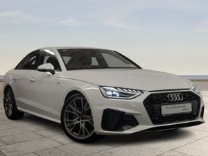 Audi A4 Saloon, Diesel, 2022, White