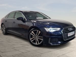 Audi A6 Saloon, Diesel, 2020, Blue