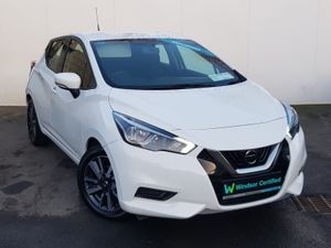 Nissan Micra Hatchback, Petrol, 2018, White