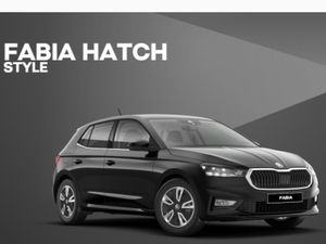 Skoda Fabia Hatchback, Petrol, 2023, Black