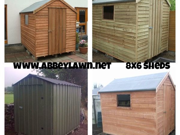 Garden Sheds New from €450