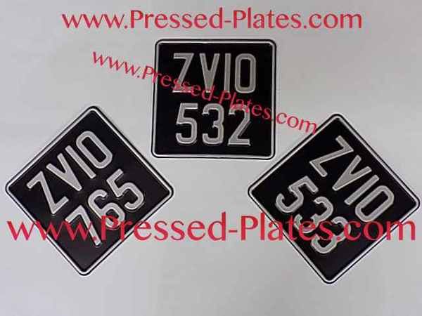 Motorcycle Vintage Plates at NowPlates com