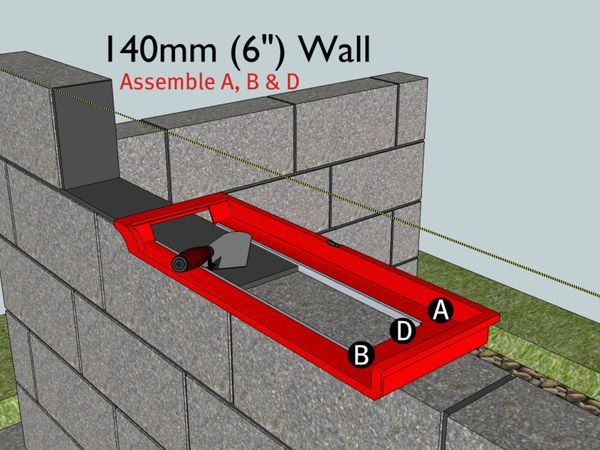 Brick wall online building tool