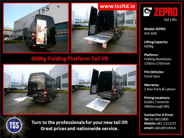 Tail Lifts For Box Bodies - Trailers And Vans