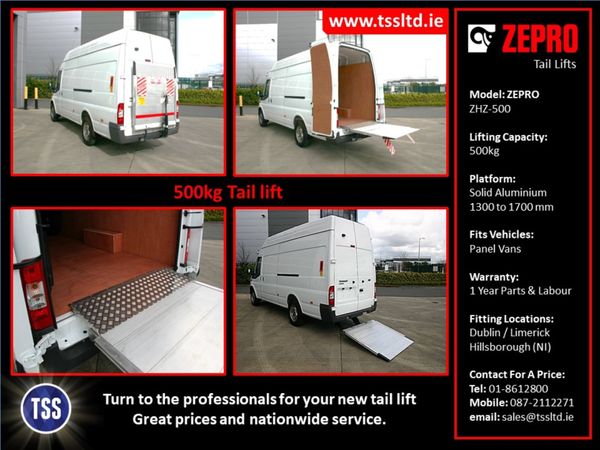 Panel van with tail lift 2024 for sale
