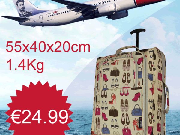 Ryanair Size Cabin Bags 55x40x20cm 1.4Kg