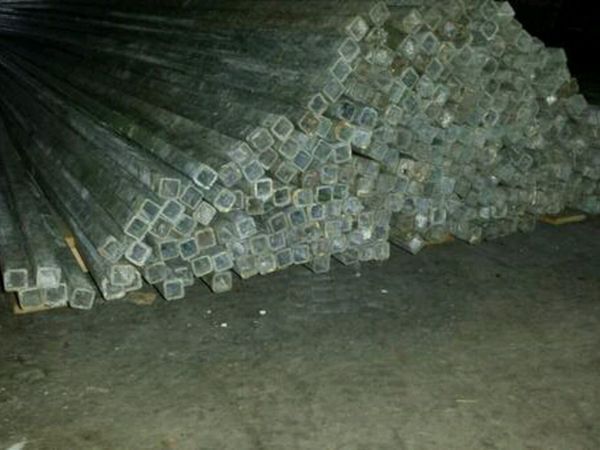 Galvanised 1inch (25mm) box Iron x 25ft lengths.