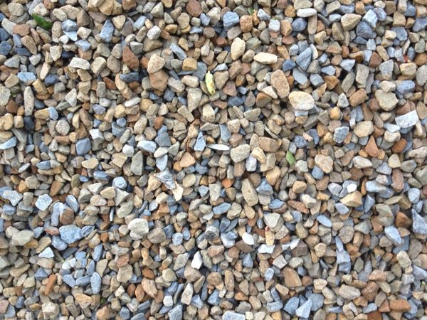 sand / gravel /coloured pebbles / stone