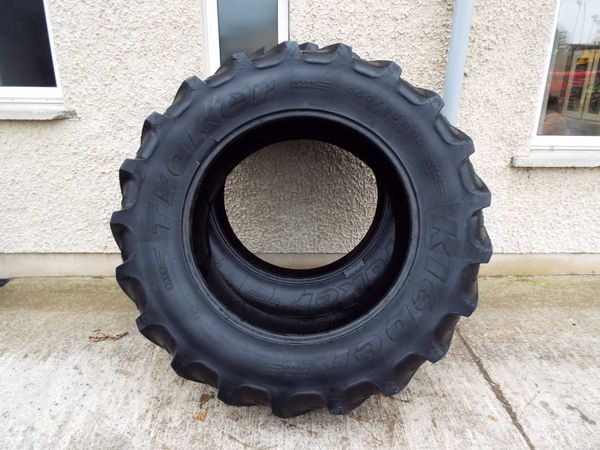 Used 460 / 85 R38 Kleber Tracker Tractor Tyres