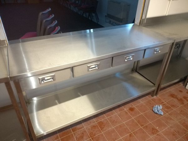 Stainless steel tables made to order