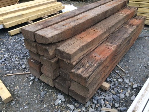 New timber sleepers from €22 each