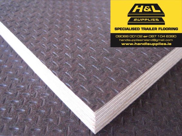 10ftx6ft1" Trailer Flooring - Resin Sheeting - H&L