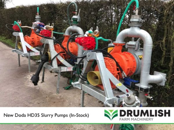 New Doda HD35 Slurry Pumps (In-Stock)