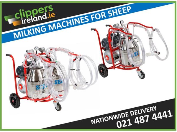 Portable Milking Machines from €799 inc VAT