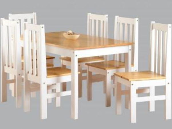 Ludlow table and 6 chairs  #BS590  *FREE DELIVERY