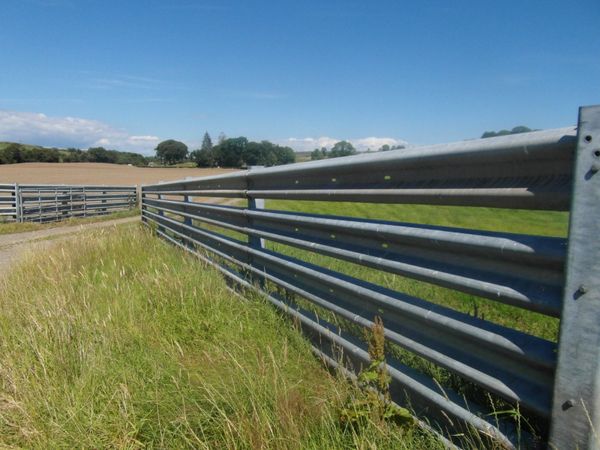 Crash barriers 3.5m . Reclaimed. Cattle penning