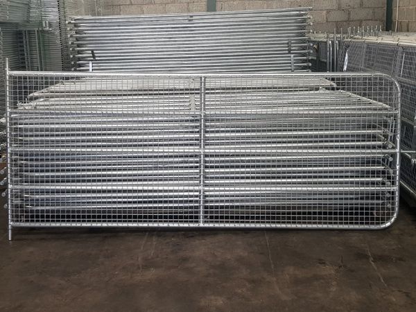 Buffalo steel products,full mesh gates