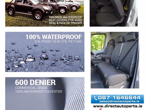 Fitted Van Seat Covers 👉DirectAutoParts.ie