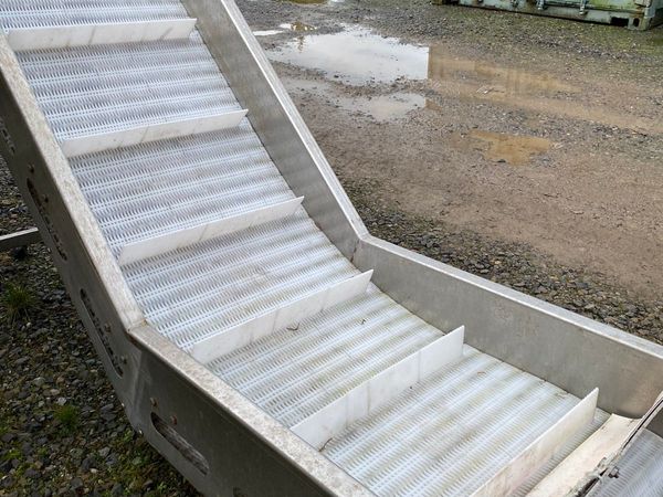 Conveyor Conveyors Stainless Steel inclined