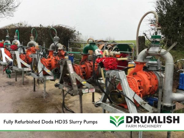 Fully Refurbished Doda HD35 Pumps (In-Stock)