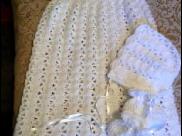 Handmade Crochet Christening Gowns