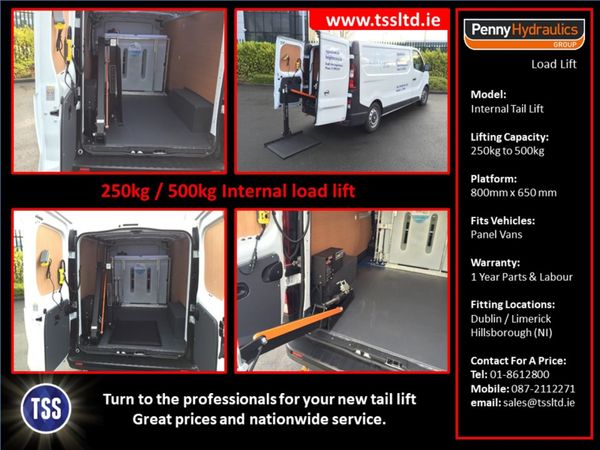 Internal Load Lifts For Commercial Vehicles