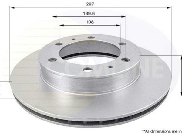 Toyota Hilux 2005-2009 Front Brake Disc