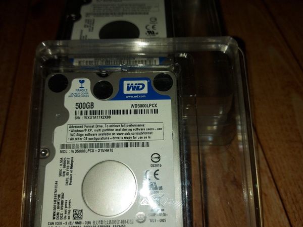 Used 2.5" HDD with Win 10 OS