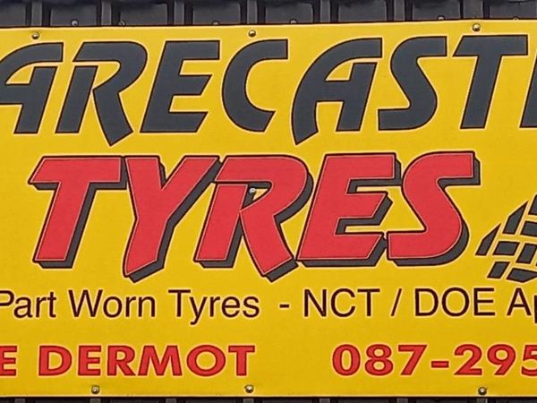 New and partworn tyres for sale