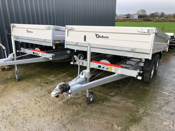New Debon electric tipping trailers