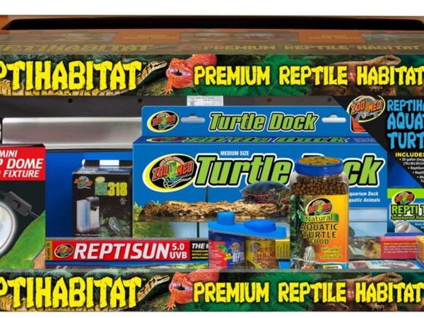 ZooMed Reptihabitat Turtle Starter Kit