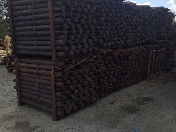 Creosote Fencing Stakes