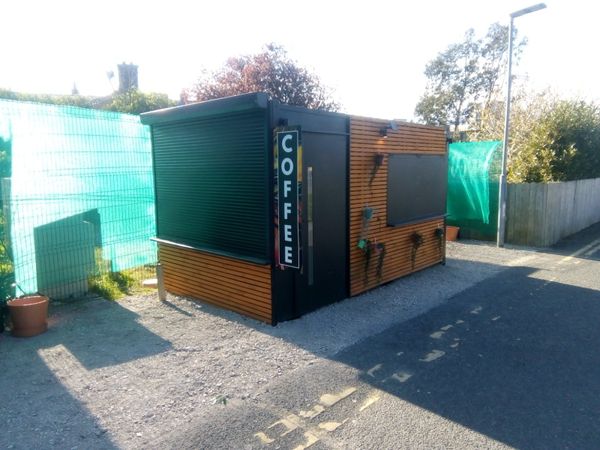 coffee shop  Container  Kiosk BOX MOD 13ft