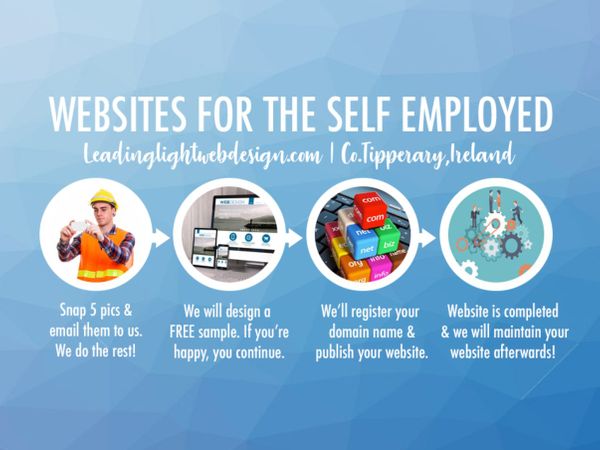 WEBSITES FOR THE SELF EMPLOYED FROM €499